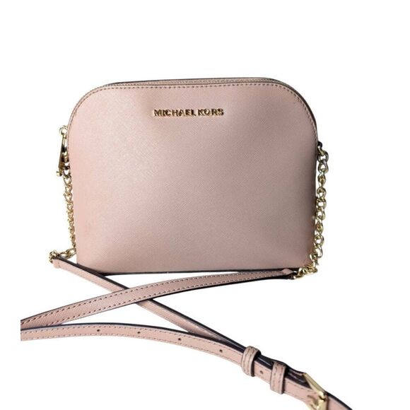 MICHAEL KORS Cindy Dome Saffiano Leather Crossbody Bag - Picture 2 of 10